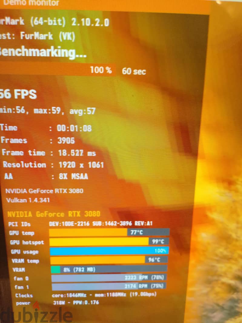 RTX 3080 Ventus OC 3