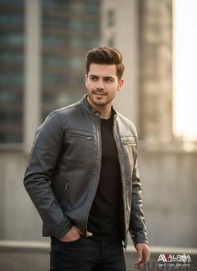 100% genuine leather jackets for me