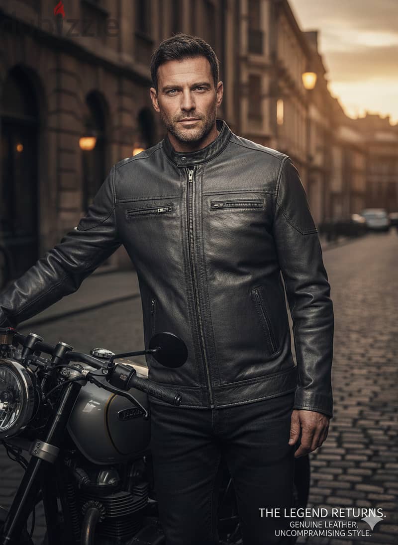 100% genuine leather jackets for me 2