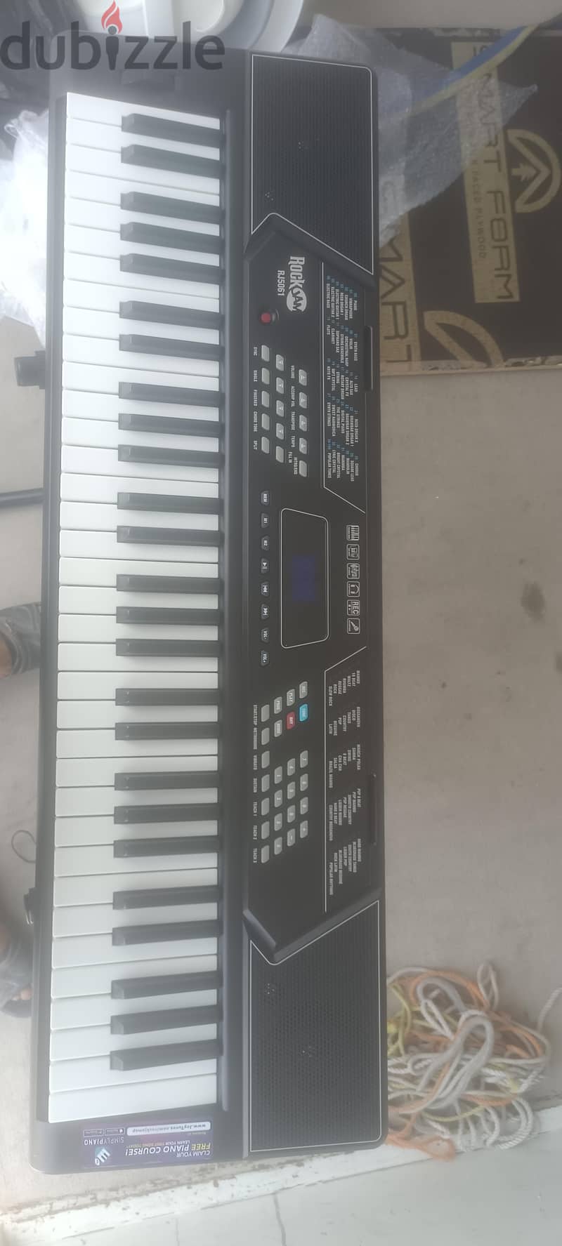 ROCK JAM RJ5061 61-KEY KEYBOARD EXCELLENT CONDITION 1