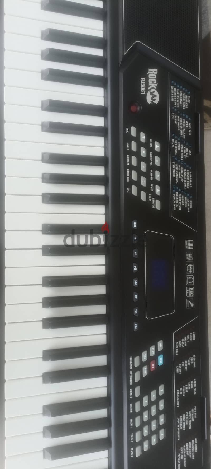 ROCK JAM RJ5061 61-KEY KEYBOARD EXCELLENT CONDITION 3