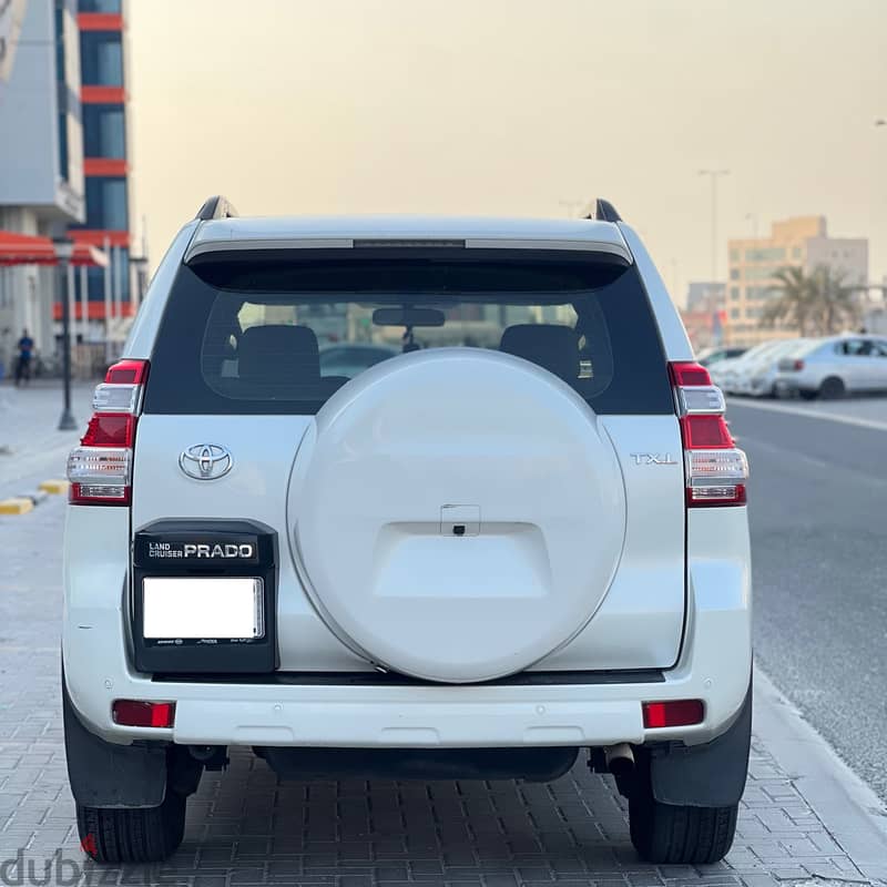 TOYOTA PRADO TX. L V6 2014 WHITE 3