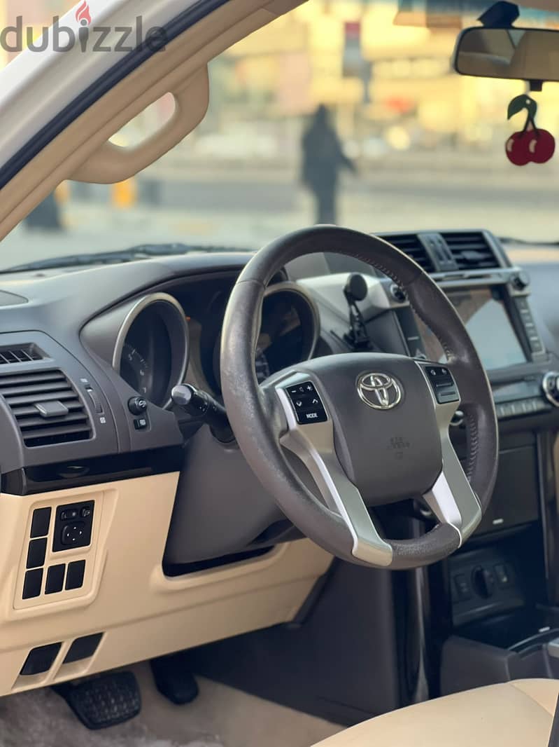 TOYOTA PRADO TX. L V6 2014 WHITE 4
