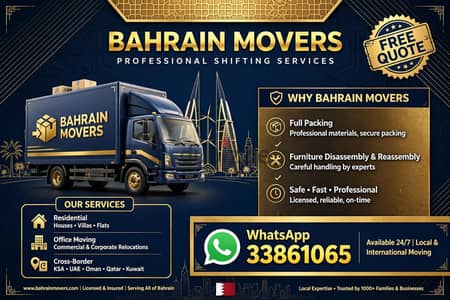 Villa Moving Services Bahrain