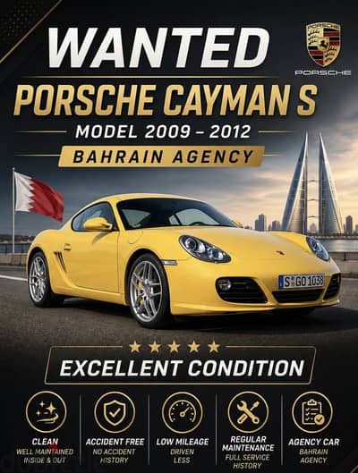 Wanted Cayman S 2009-2012