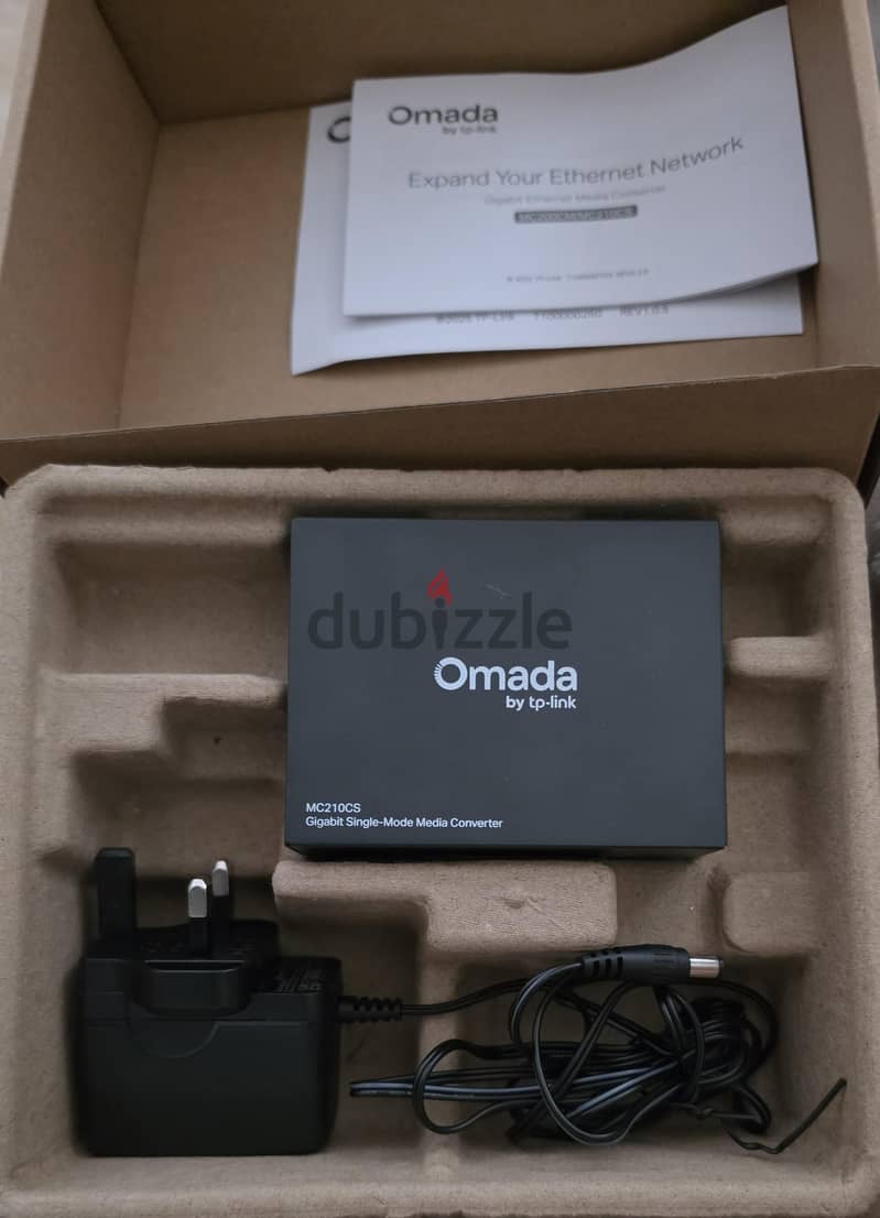 TP-Link Omada Gigabit Single-Mode Media Converter 1