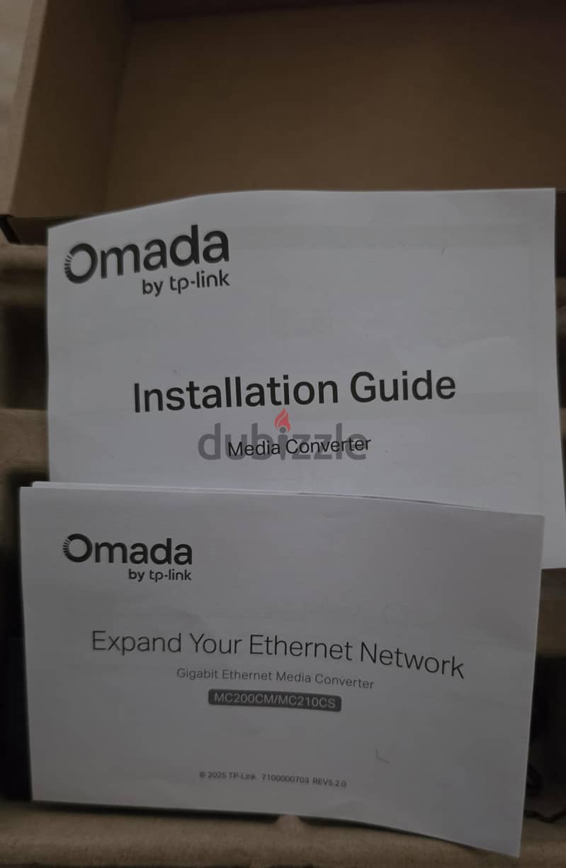 TP-Link Omada Gigabit Single-Mode Media Converter 2
