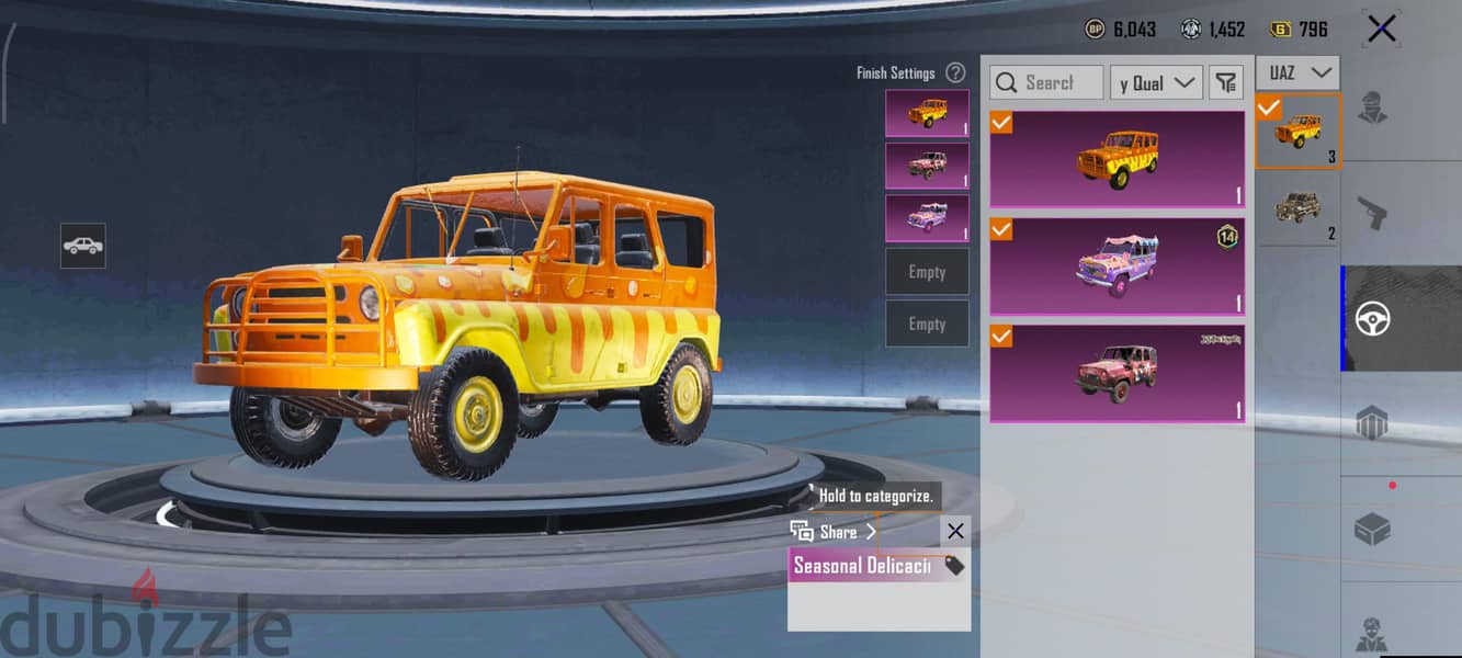 PUBG id collection level 59 glacier level 5 another main guns 4 5 4