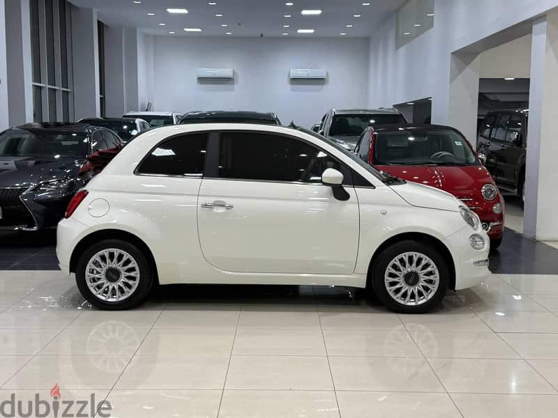 Fiat 500 2024 White 3