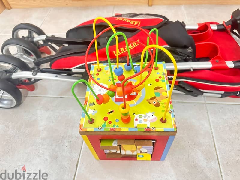 12bd-Buy the stroller, get free the toy, clothes 3