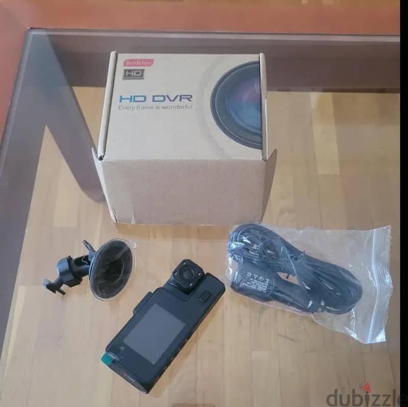 Dual-lens Dashcam, High-definition 1080P Front Camera 720P 2