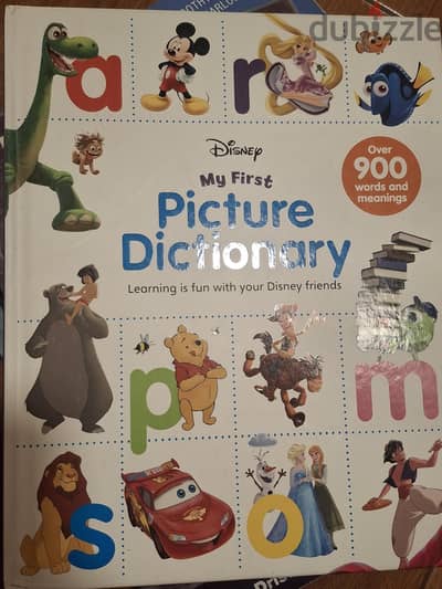 Dictionary with pictures for children