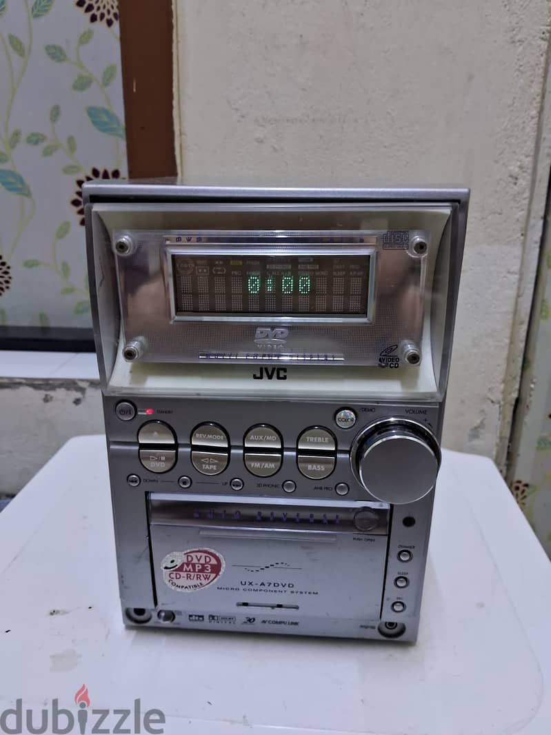 JVC, Stereo - VCD, CD, Radio & Aux - All Working  (System unit only) 2