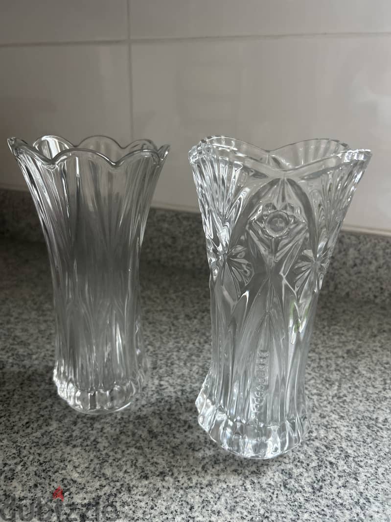 Glass Flower vases 3