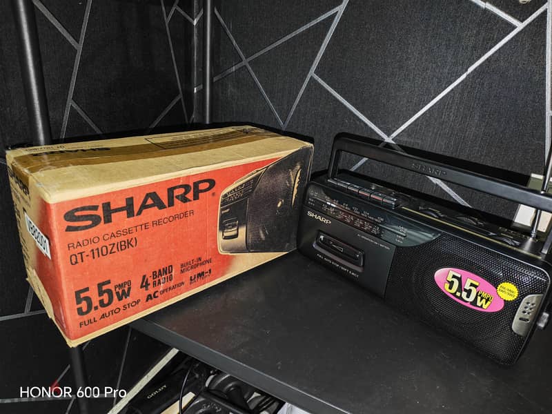 vintage Sharp tape recorder 2