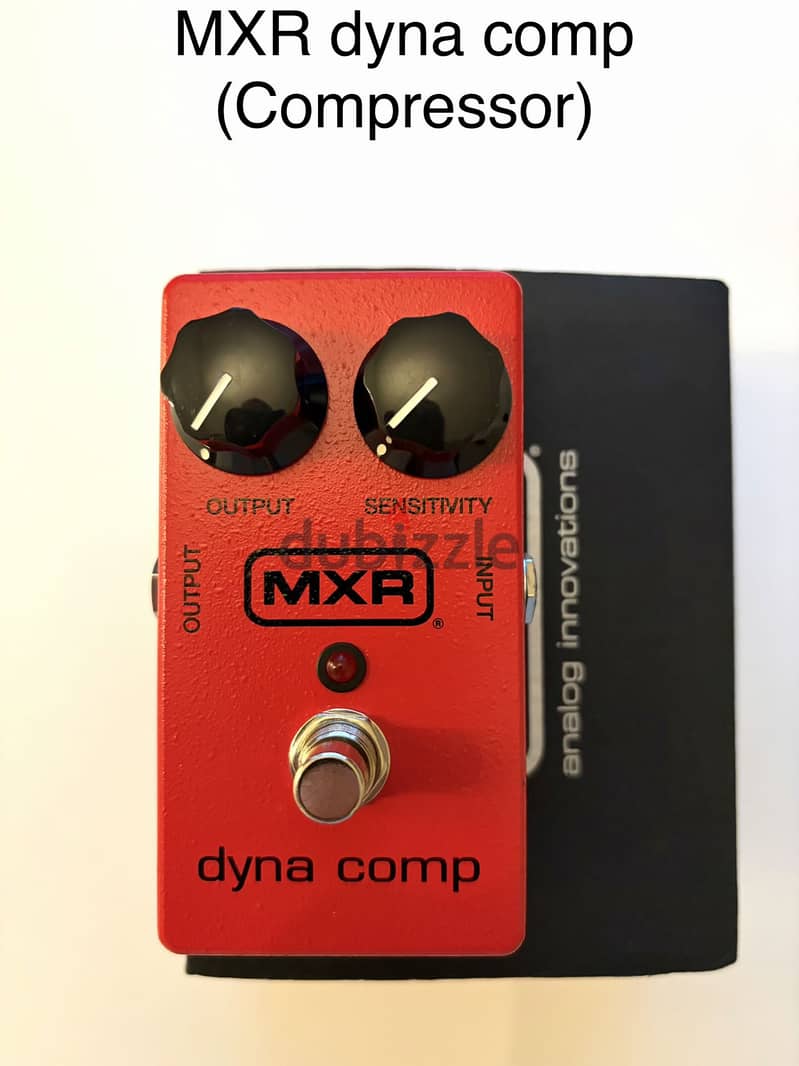 Guitar effects pedals (Ibanez, MXR, NUX) 1