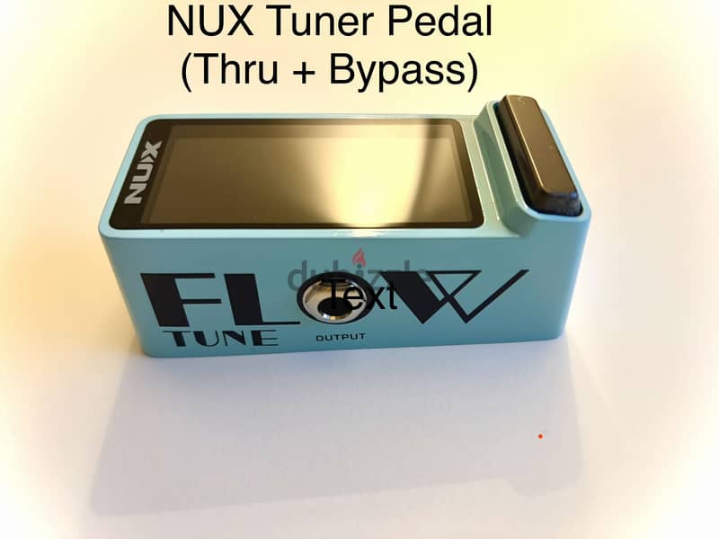 Guitar effects pedals (Ibanez, MXR, NUX) 3