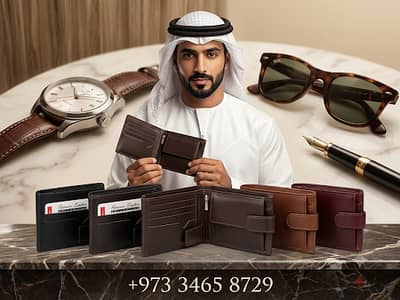 Genuine leather wallet for Men