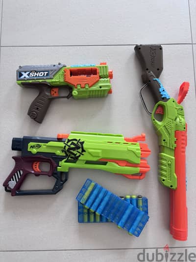 Soft bullet Guns