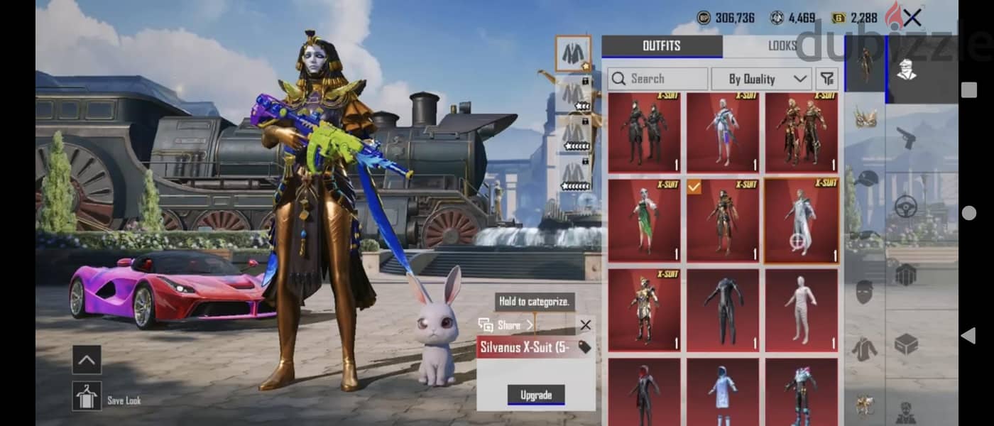 PubG Mobile account for sell 75 Collection level 4