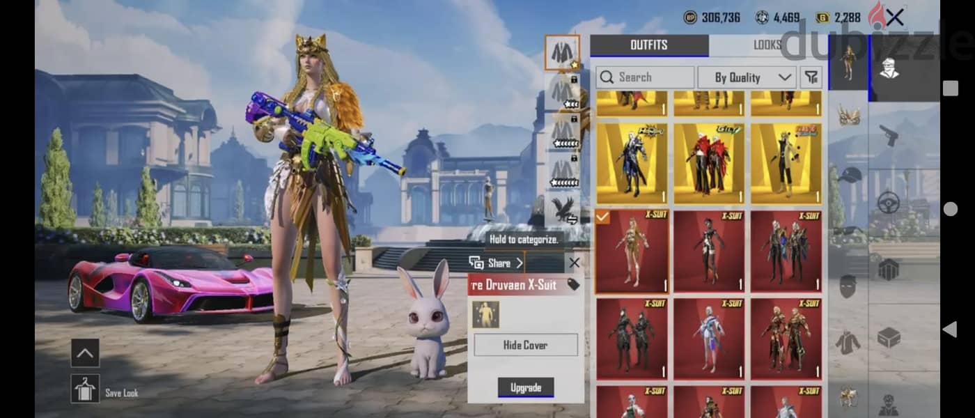 PubG Mobile account for sell 75 Collection level 6