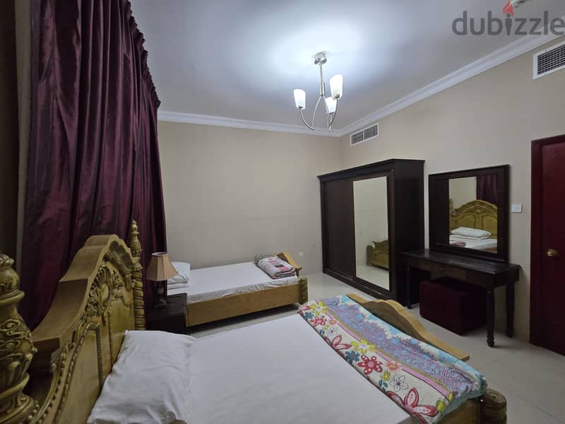 bedspace in juffair Very big apartment 4