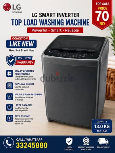 lg smart inverter fully automatic washing machine