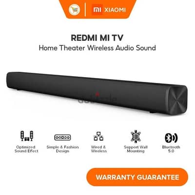 Xiaomi Redmi TV Soundbar Black AUX Bluetooth