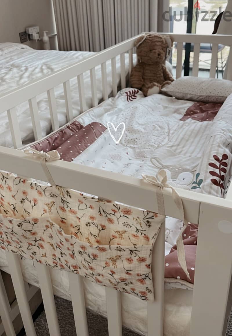 Baby Crib plus mattress almost brand new 1