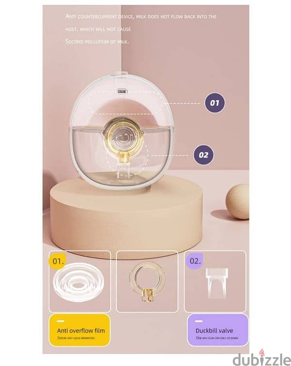 Hands Free Electric Wearable Breast Pump 5