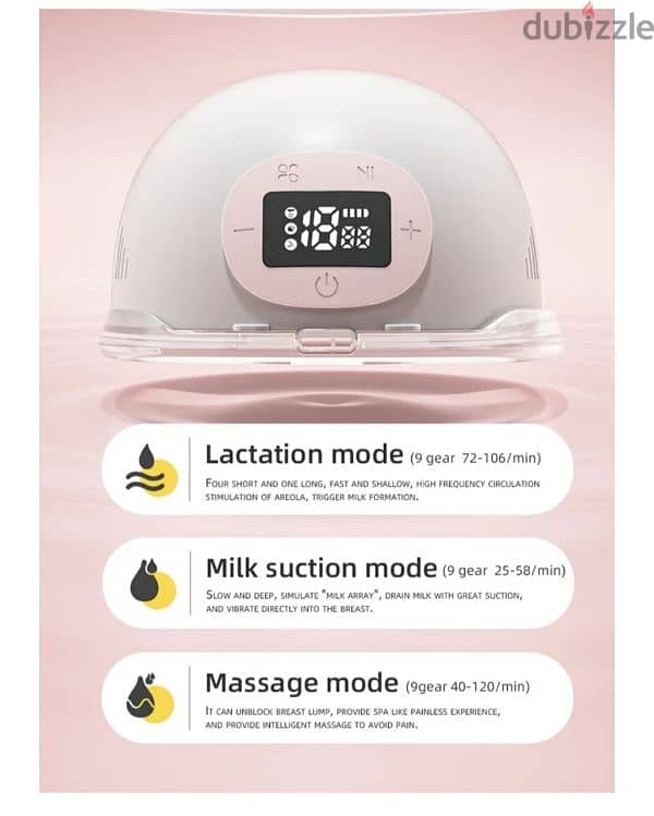 Hands Free Electric Wearable Breast Pump 8
