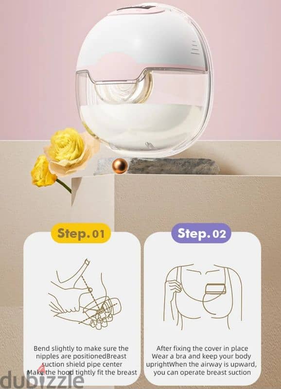 Hands Free Electric Wearable Breast Pump 12