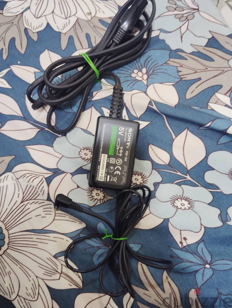 شاحن محول تيار متردد الأجهزة Sony PSP 1000/2000/3000 أسود / أصفر Slim 2