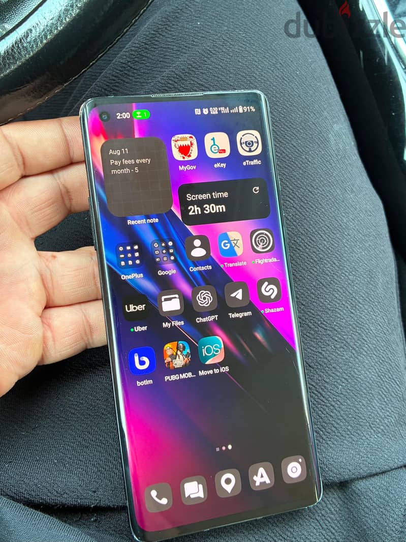 One Plus 8 5g. 90fps PUBG. not open 1