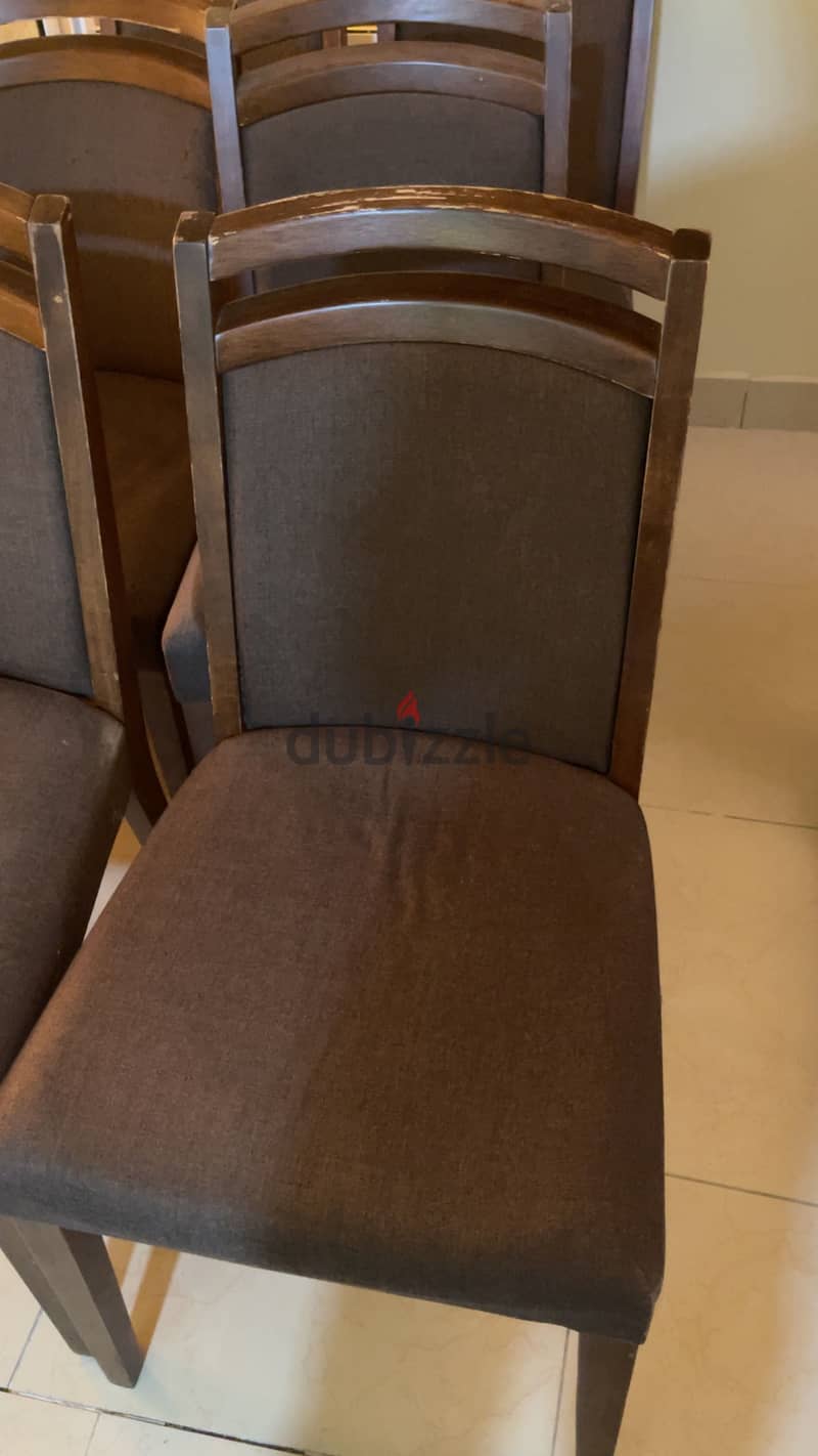 Dining Tables with 6 chairs - Good condition 2
