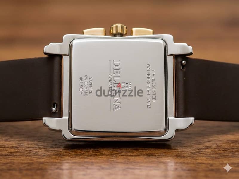 DELBANA SWISS Made gold plated 6