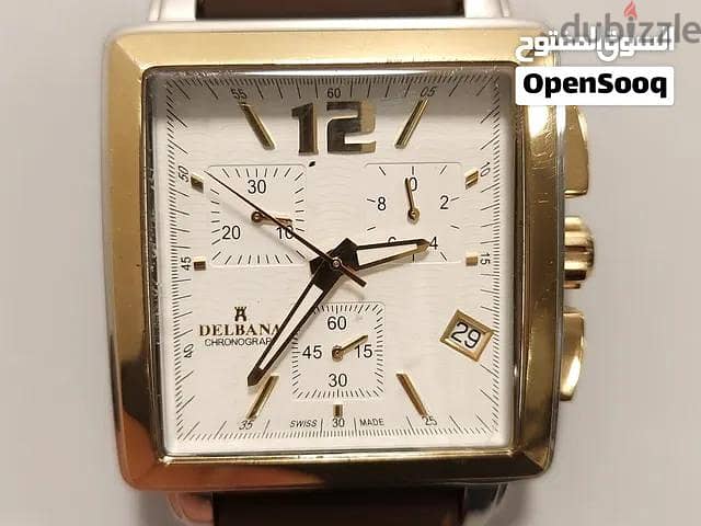 DELBANA SWISS Made gold plated 9