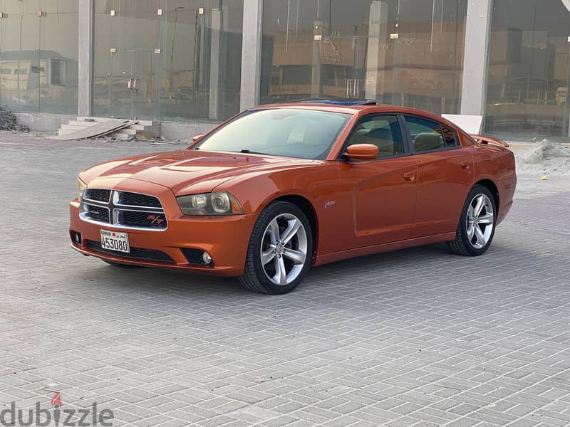 Dodge Charger RT 2011 Orange 1
