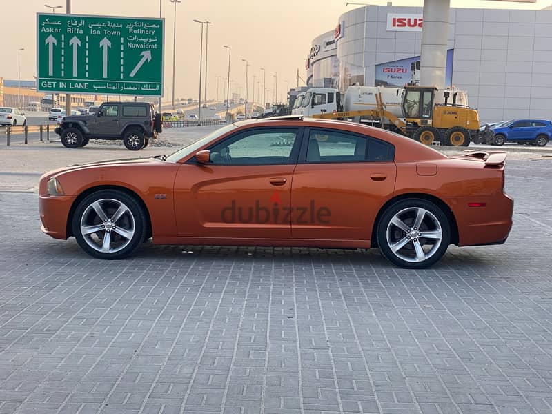 Dodge Charger RT 2011 Orange 2