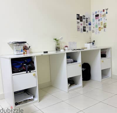 Study table with drawers