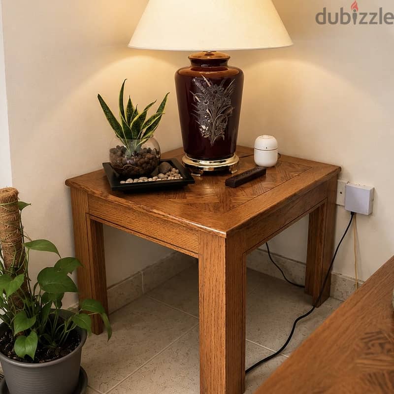 Wooden Living room/Coffee Table Set – 3 Pieces | Excellent Condition 2