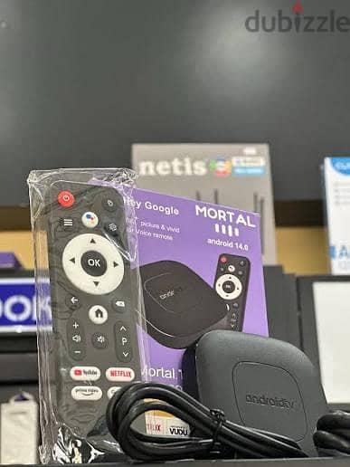 4K Android TV BOX RECIEVER (TV channels without Dish) Smart TV BOX