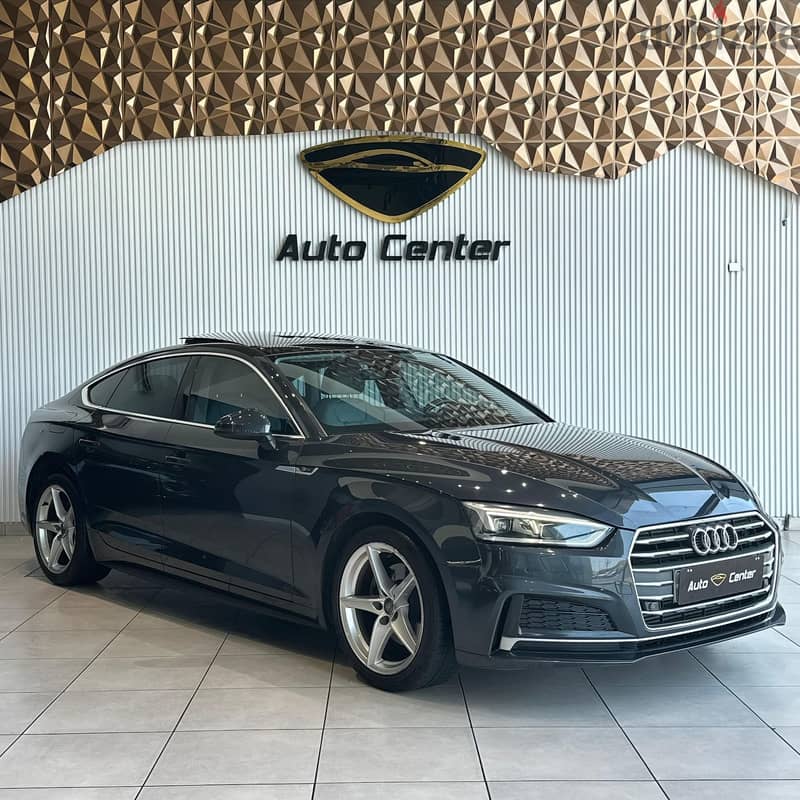 AUDI A5 40 TFSI QUATTRO S-LINE 2017 GREY 1