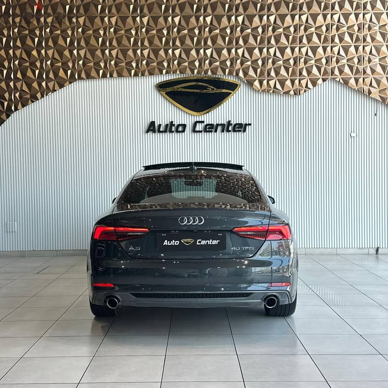 AUDI A5 40 TFSI QUATTRO S-LINE 2017 GREY 3