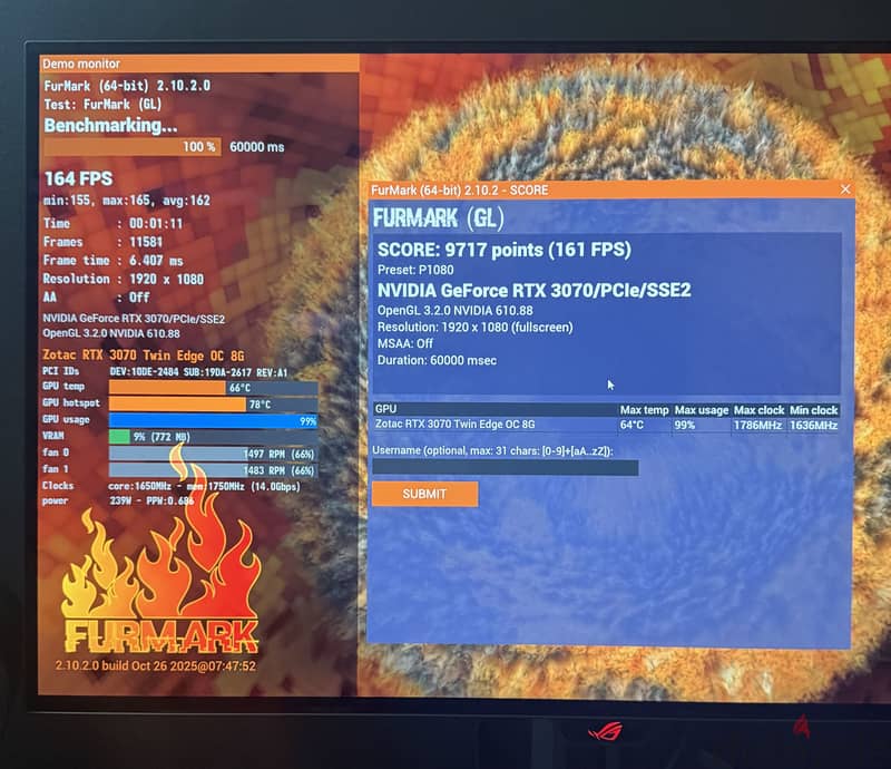 Zotac RTX 3070 8GB 3