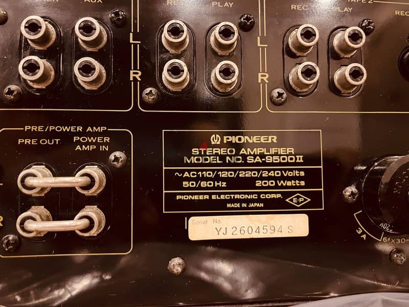 Pioneer SA-9500II Amplifier 6