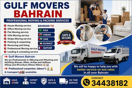Bahrain Movers and packers professional service