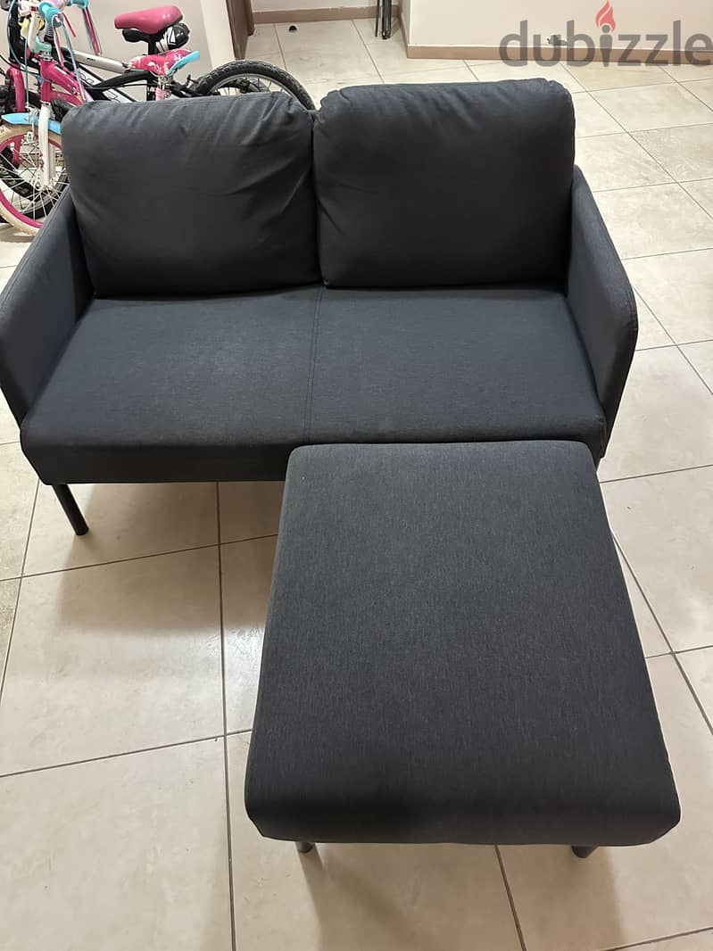 Sofa 2 seter good condition like new 120/80/38cm 1