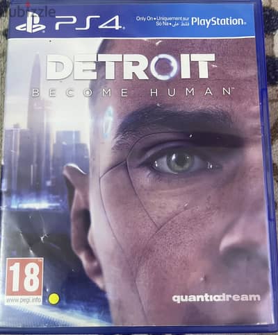 NEW DETROIT BECOME HUMAN PERFECT CONDITION NO SCRATCHES