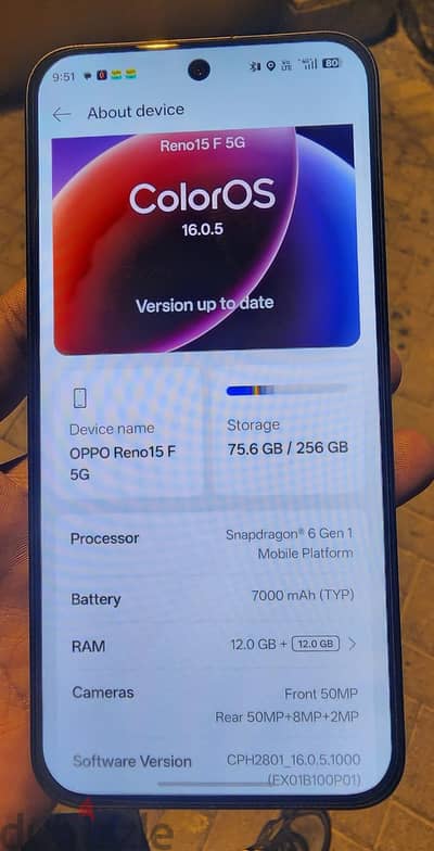 OPPO Reno 15 F